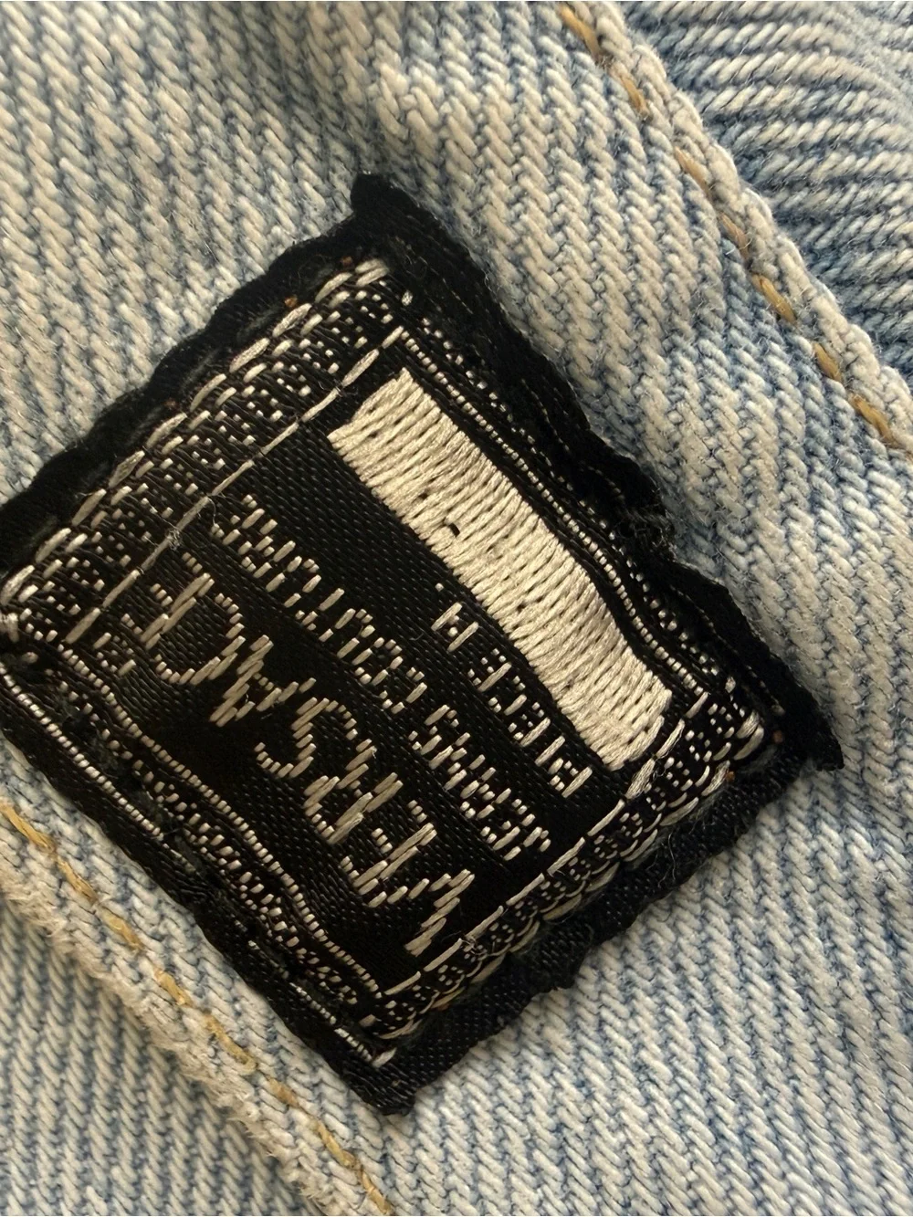 Versace denim shorts
